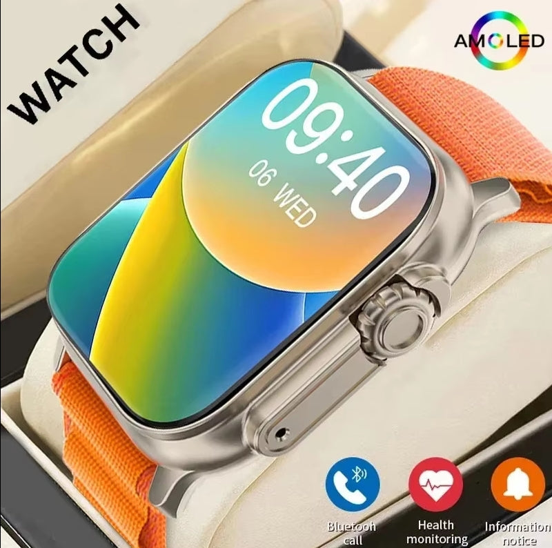Smart Watch Bluetooth Talk Smartwatch Message Alert Heart Rate Monitor Sports Watch for Android IOS Men Women