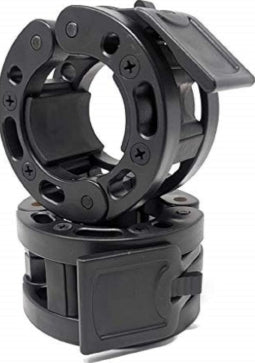 Olympic Barbell Clamps Collars Quick Release Pair of Locking Weight Clips Fit 2 Inch Barbell for Weightlifting